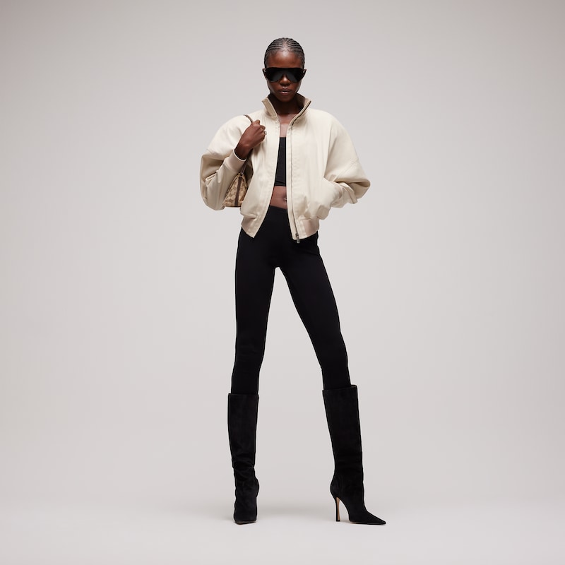 Gucci Silk Poplin Zip Jacket | Thumbnail 2 Gucci Silk Poplin Zip Jacket | Thumbnail 2