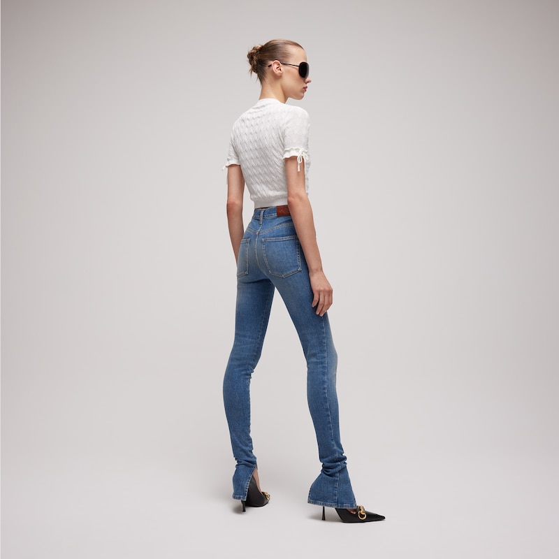 Gucci Braided Cotton Blend Top | Thumbnail 3 Gucci Braided Cotton Blend Top | Thumbnail 3