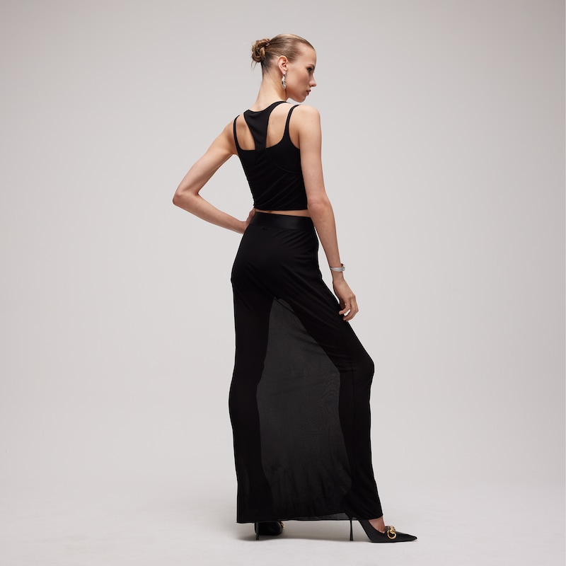 Gucci Viscose Crêpe Jersey Long Skirt | Thumbnail 3 Gucci Viscose Crêpe Jersey Long Skirt | Thumbnail 3