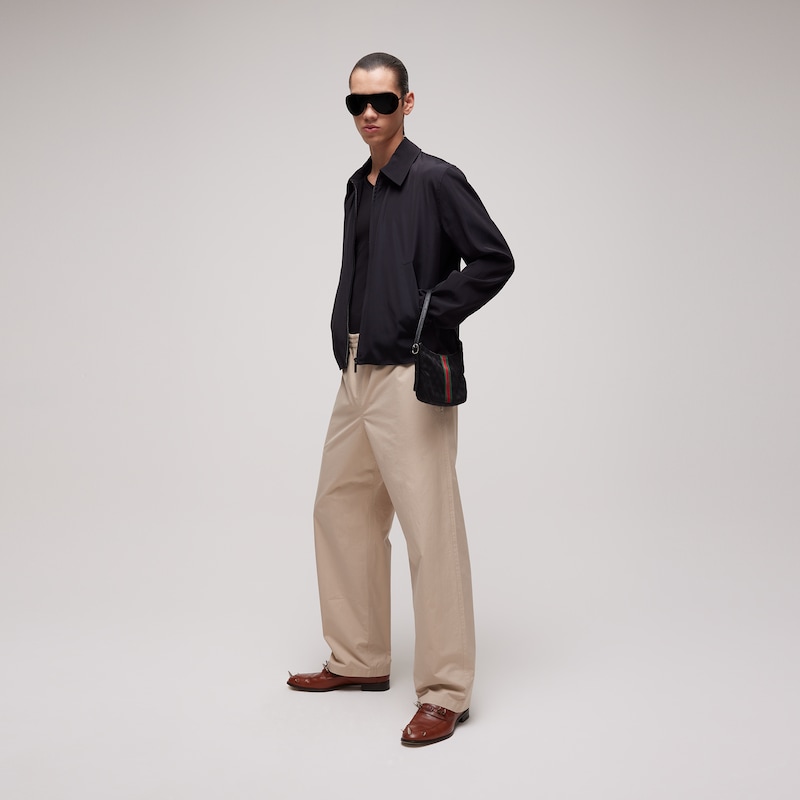 Gucci Cotton Poplin Pants | Thumbnail 2 Gucci Cotton Poplin Pants | Thumbnail 2