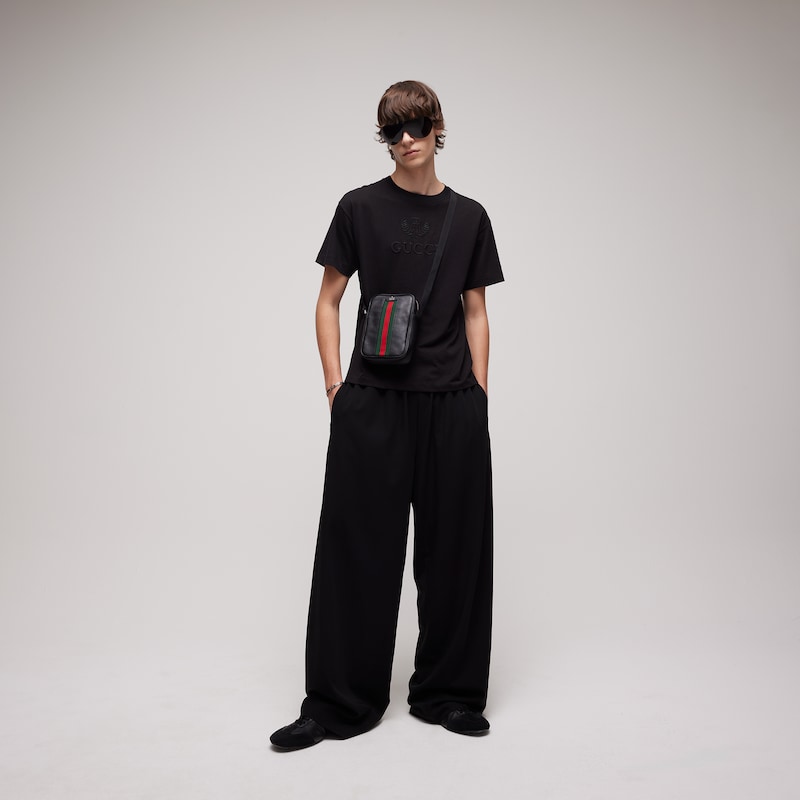 Gucci Cotton Jersey T-shirt With Embroidery | Thumbnail 2 Gucci Cotton Jersey T-shirt With Embroidery | Thumbnail 2