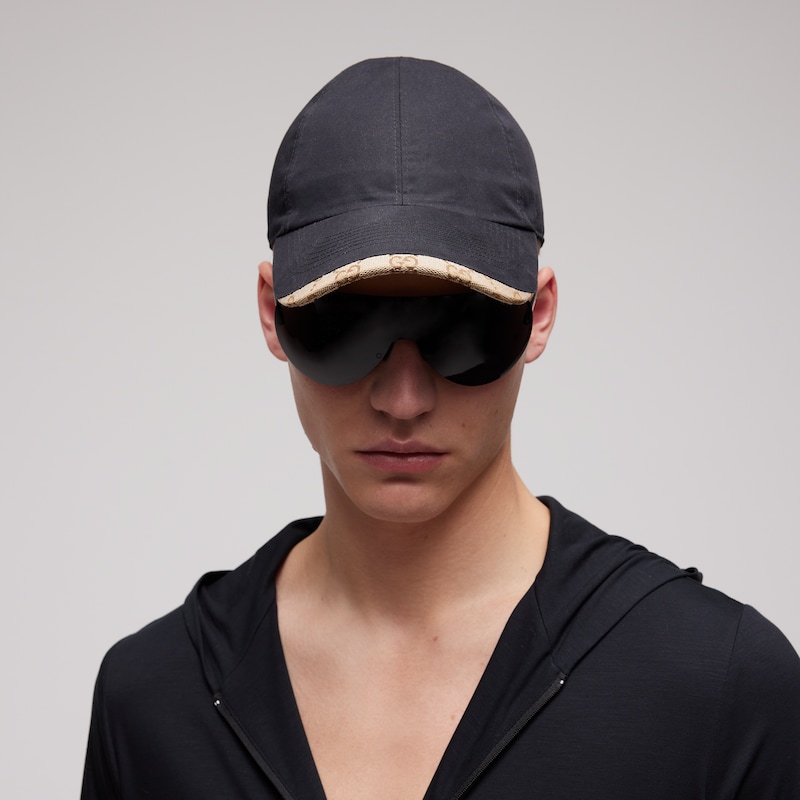 Gucci Cotton Canvas Baseball Hat | Thumbnail 2