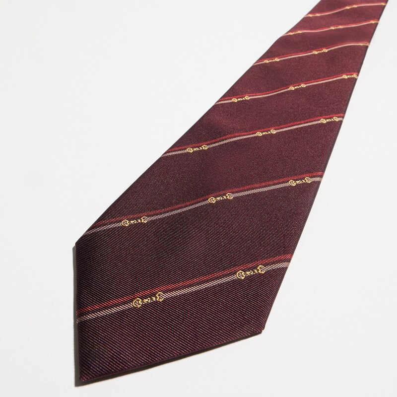 Gucci Diagonal Horsebit Silk Jacquard Tie | Thumbnail 3 Gucci Diagonal Horsebit Silk Jacquard Tie | Thumbnail 3