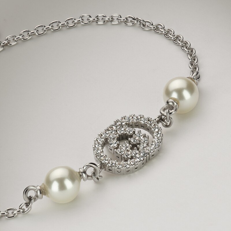 Gucci Crystal And Pearl Bracelet | Thumbnail 3 Gucci Crystal And Pearl Bracelet | Thumbnail 3