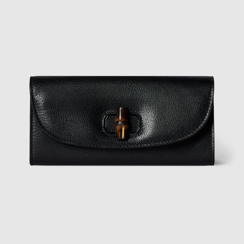 Gucci Long Wallet With Bamboo