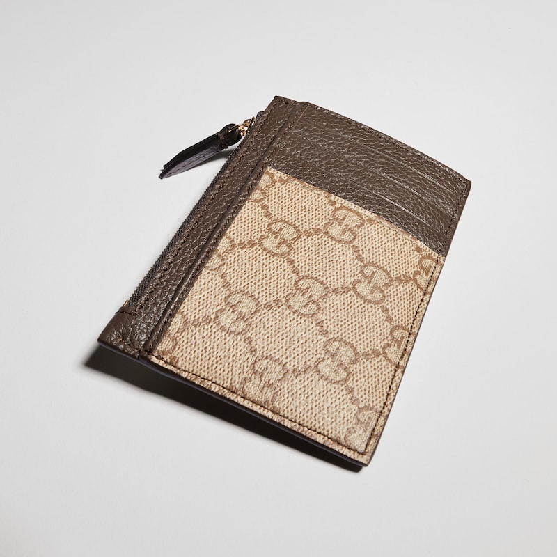 Gucci Bi-color GG Marmont Zip Key Pouch | Thumbnail 3