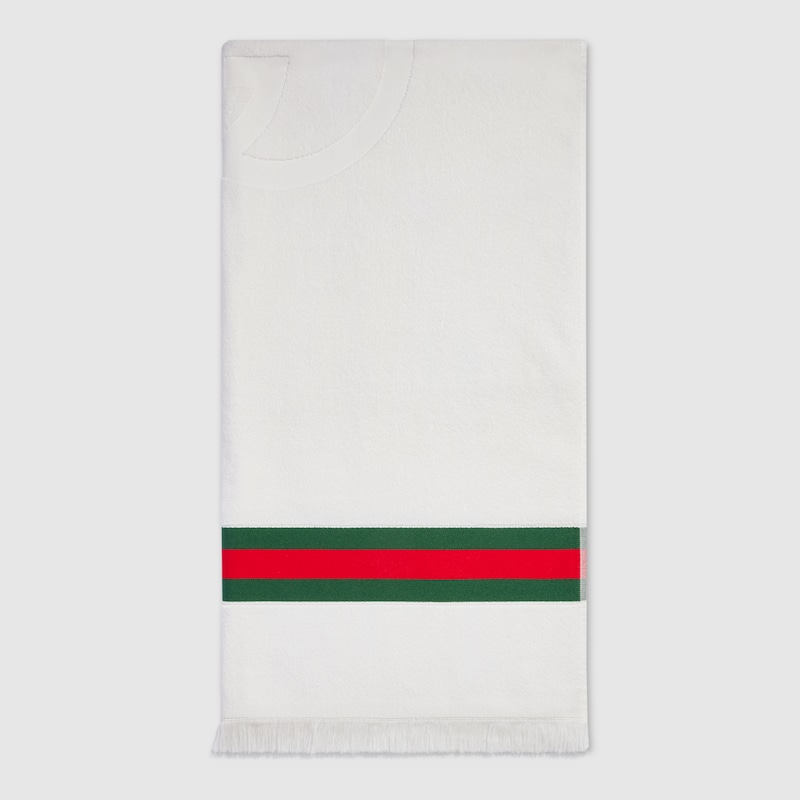 Terrycloth Beach Blanket With Web