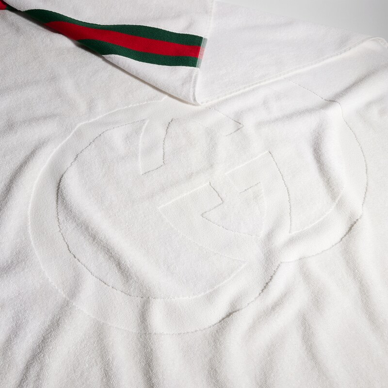 Gucci Terrycloth Beach Blanket With Web | Thumbnail 2 Gucci Terrycloth Beach Blanket With Web | Thumbnail 2