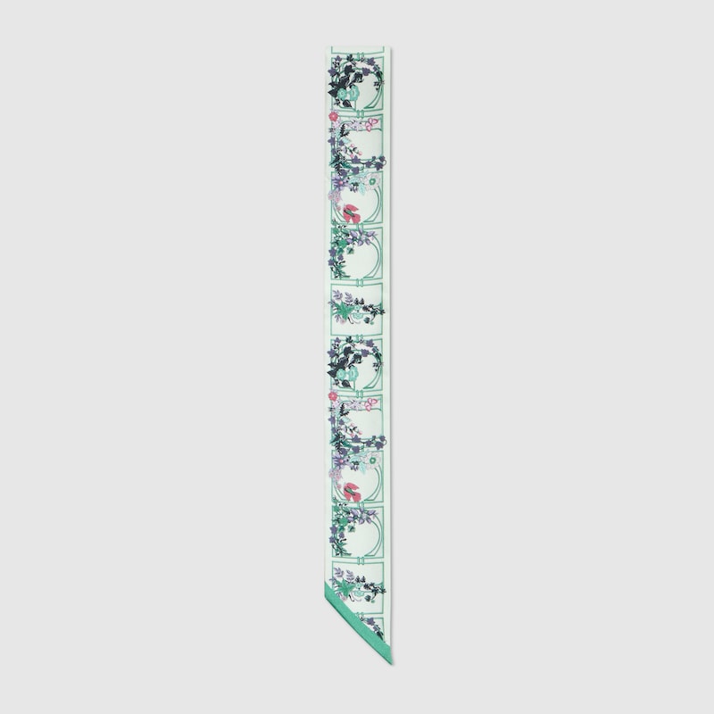 Printed Silk Twill Ribbon Printed Silk Twill Ribbon