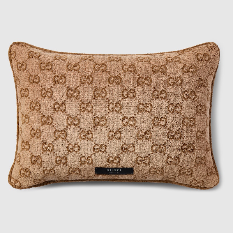 Gucci GG Cotton Rectangular Cushion