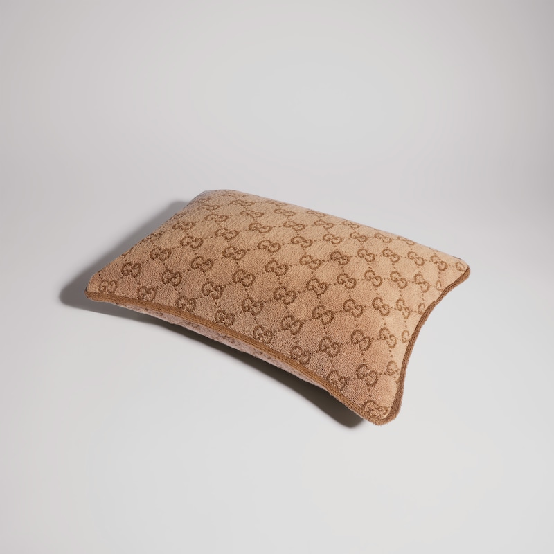 Gucci GG Cotton Rectangular Cushion | Thumbnail 2 Gucci GG Cotton Rectangular Cushion | Thumbnail 2