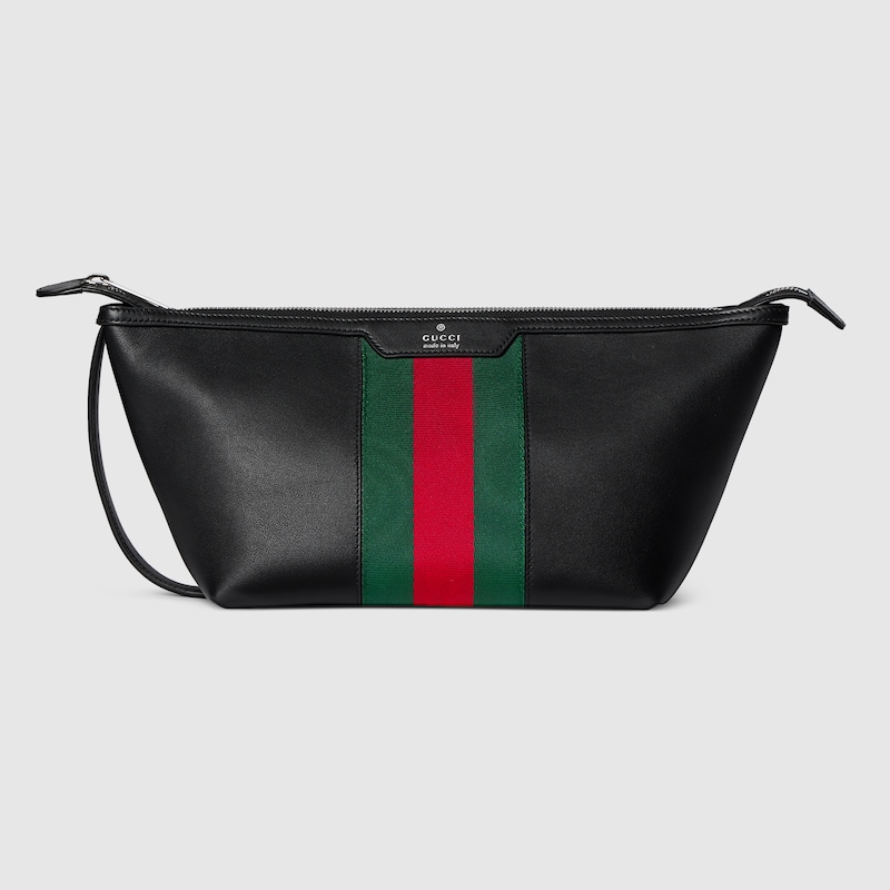 Gucci Mega Web Trademark Small Toiletry Case