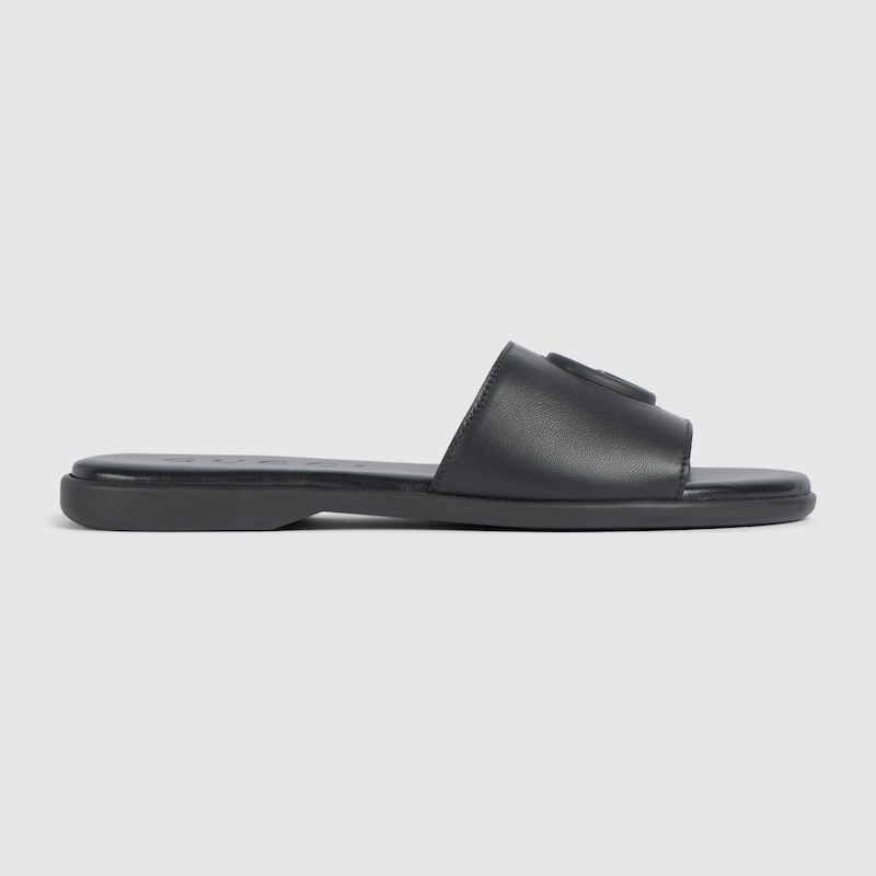 Slide Sandal With Double G Slide Sandal With Double G