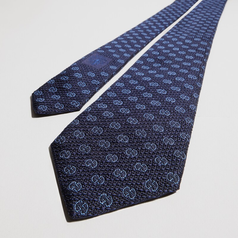 Gucci GG Silk Jacquard Tie | Thumbnail 3 Gucci GG Silk Jacquard Tie | Thumbnail 3