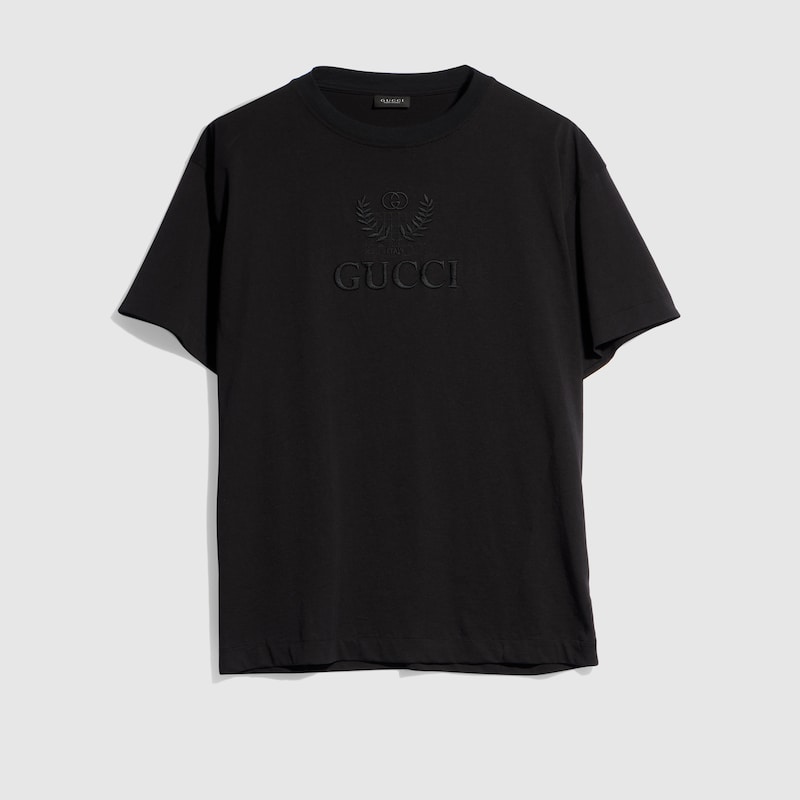 Gucci Cotton Jersey T-shirt With Embroidery