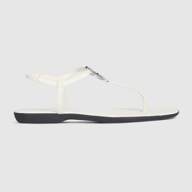 Thong Sandal With Interlocking G Thong Sandal With Interlocking G