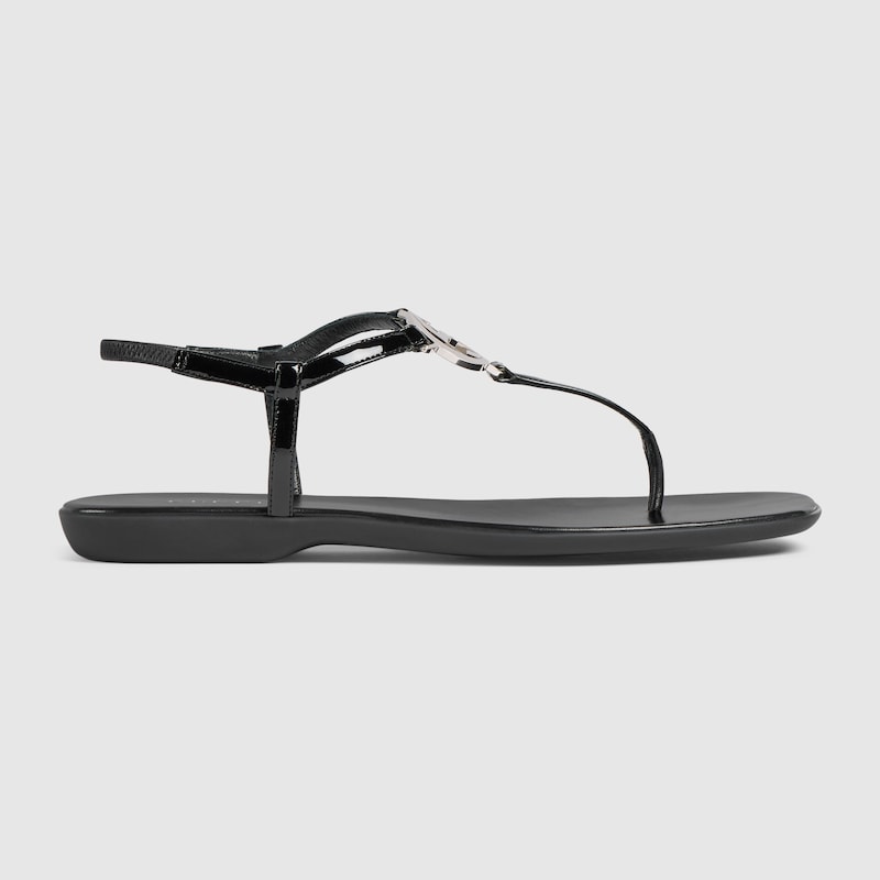 Thong Sandal With Interlocking G Thong Sandal With Interlocking G