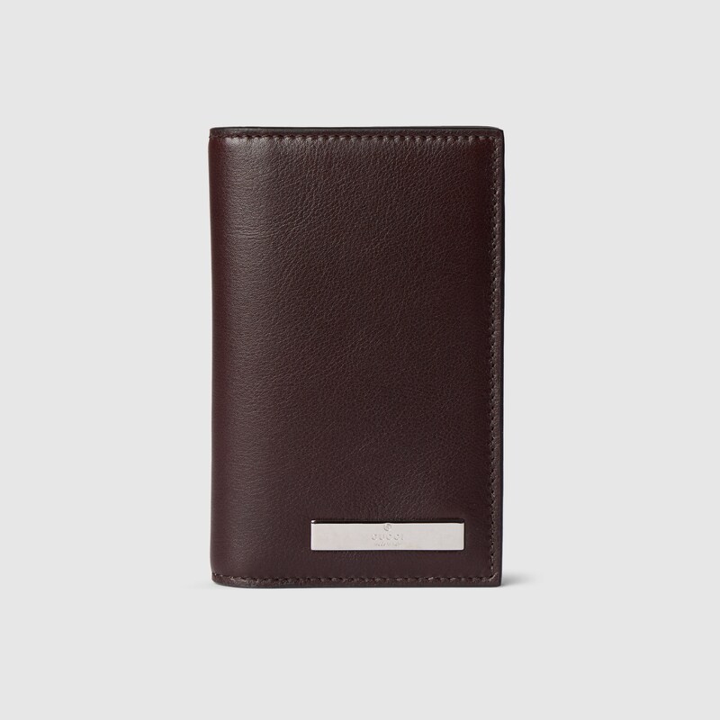 Gucci Card Case With Metal Tag