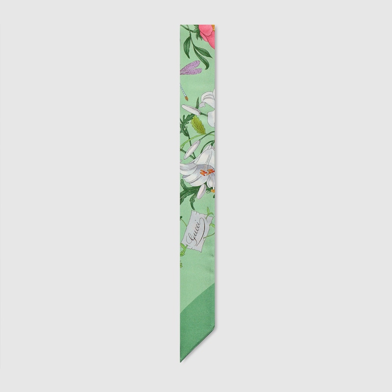 Printed Silk Twill Ribbon Printed Silk Twill Ribbon