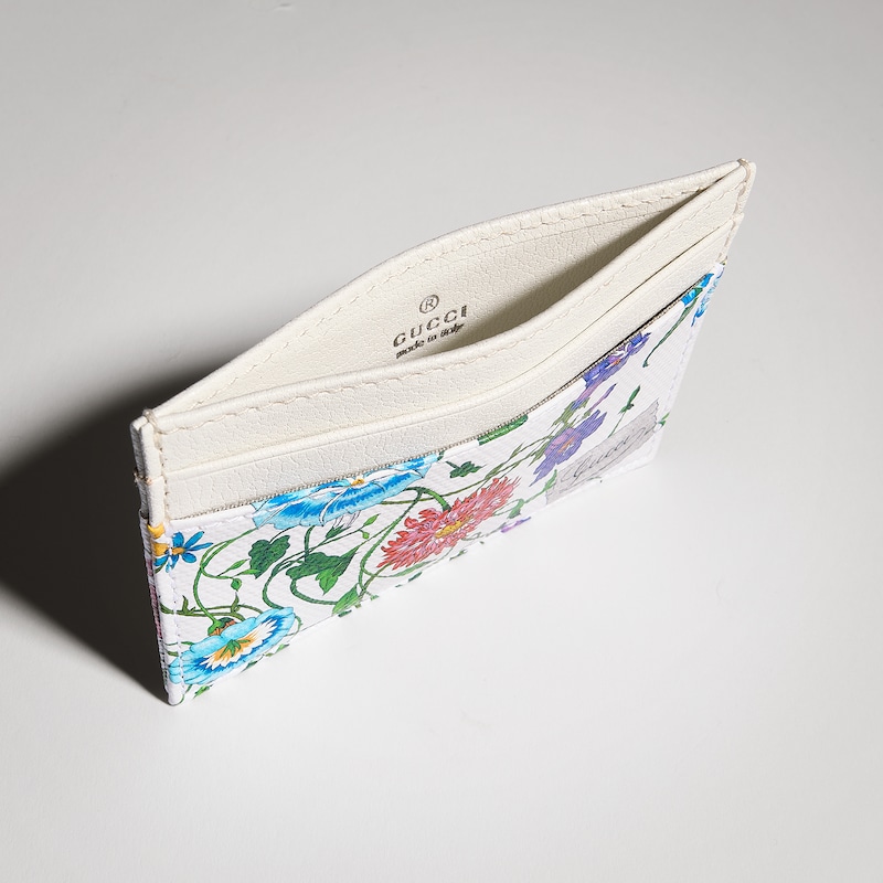 Gucci Flora-motif Card Case | Thumbnail 2 Gucci Flora-motif Card Case | Thumbnail 2