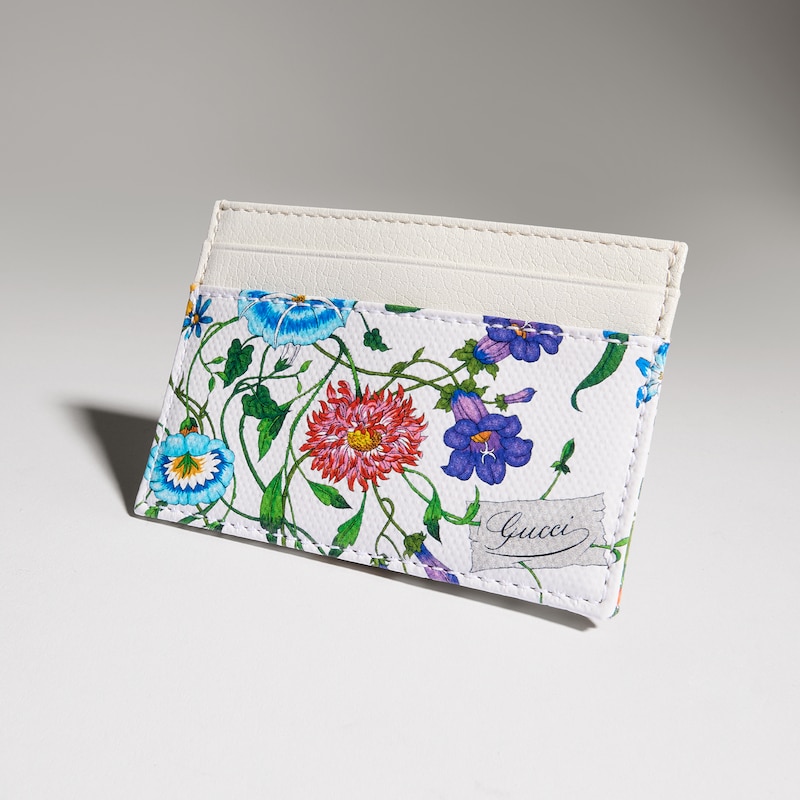 Gucci Flora-motif Card Case | Thumbnail 3 Gucci Flora-motif Card Case | Thumbnail 3