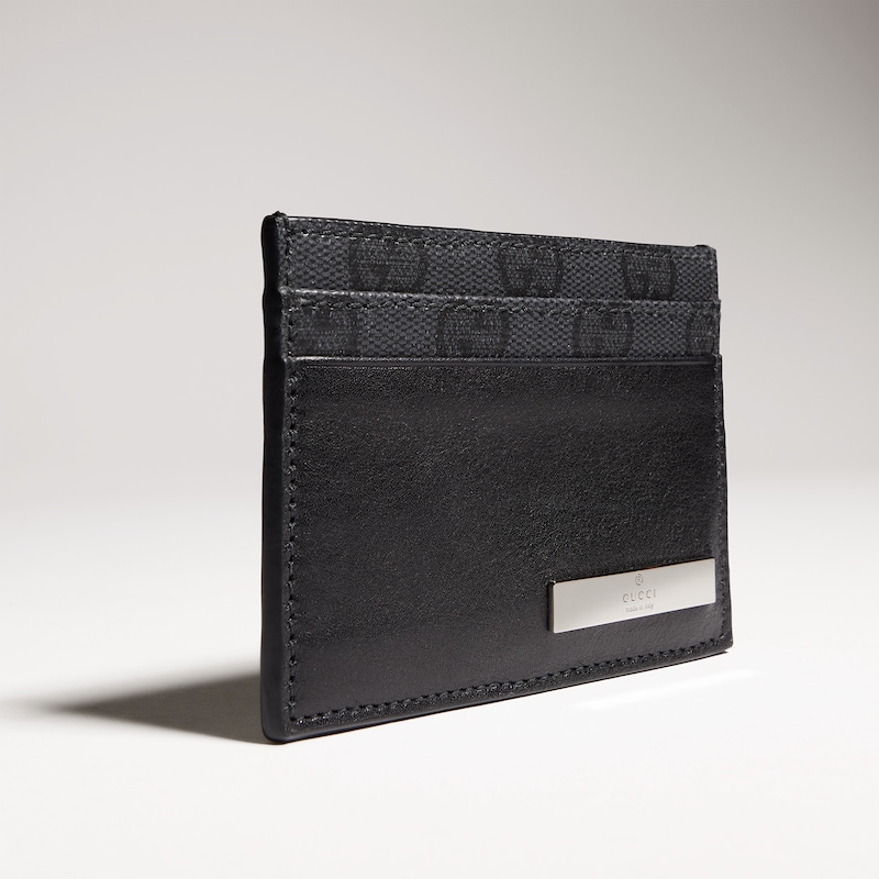 Gucci Card Case With Metal Tag | Thumbnail 3 Gucci Card Case With Metal Tag | Thumbnail 3