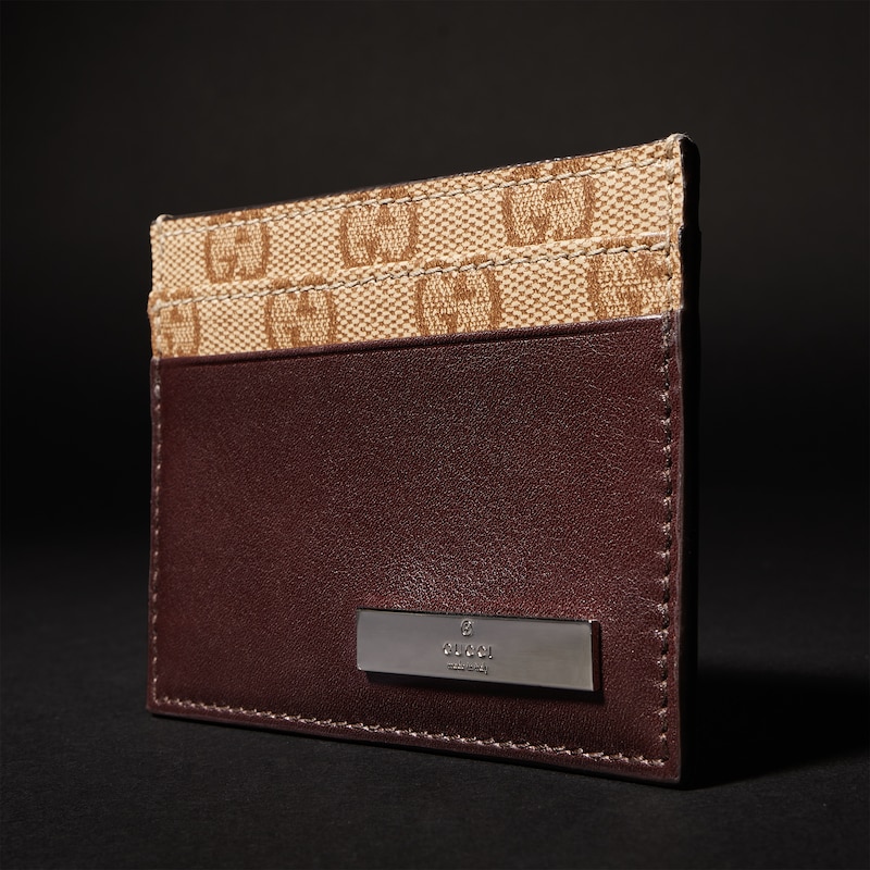 Gucci Card Case With Metal Tag | Thumbnail 3 Gucci Card Case With Metal Tag | Thumbnail 3