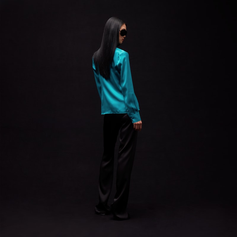 Gucci Silk Satin Shirt | Thumbnail 3