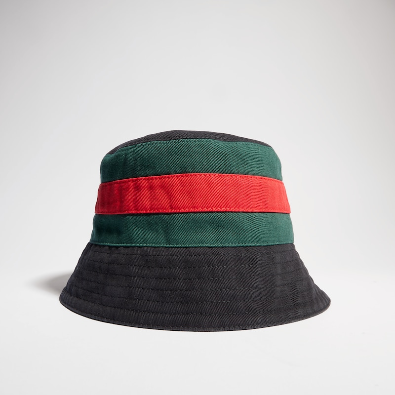 Gucci Washed Cotton Bucket Hat With Web | Thumbnail 3
