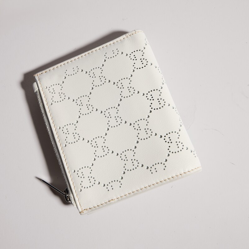Gucci Small Perforated GG Wallet | Thumbnail 3