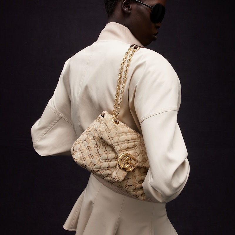 Gucci GG Marmont Small Shoulder Bag | Thumbnail 2 Gucci GG Marmont Small Shoulder Bag | Thumbnail 2