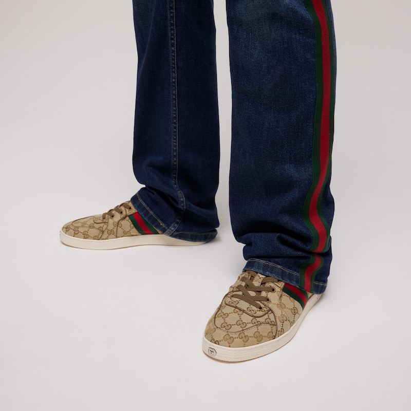 Gucci Stretch Low-top Sneaker | Thumbnail 3 Gucci Stretch Low-top Sneaker | Thumbnail 3
