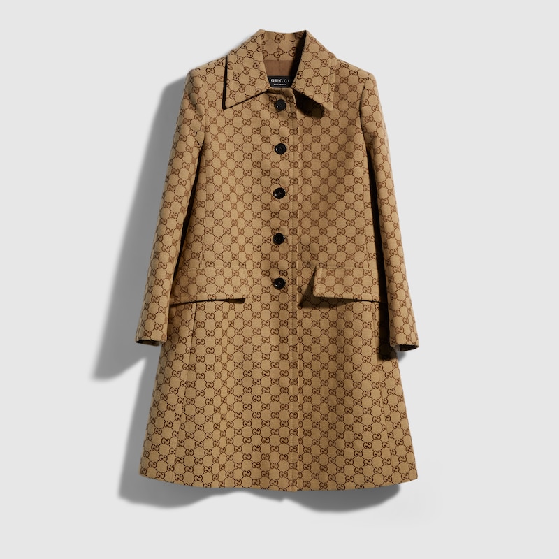 GG Cotton Canvas Coat GG Cotton Canvas Coat