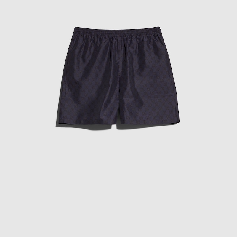 Gucci Printed Polyester Poplin Swim Shorts