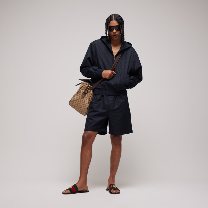 Gucci GG Cotton Canvas Shorts | Thumbnail 2 Gucci GG Cotton Canvas Shorts | Thumbnail 2