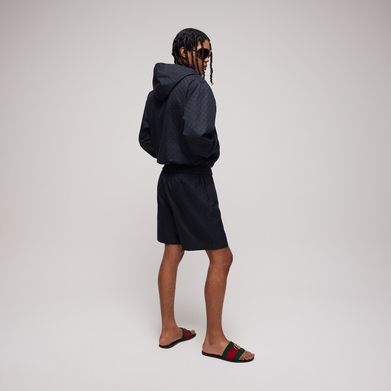 Gucci GG Cotton Canvas Shorts | Thumbnail 3 Gucci GG Cotton Canvas Shorts | Thumbnail 3