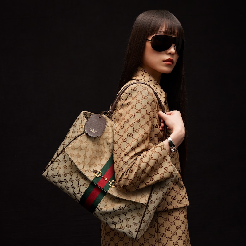 Gucci Paparazzo Large Top Handle Bag | Thumbnail 3 Gucci Paparazzo Large Top Handle Bag | Thumbnail 3