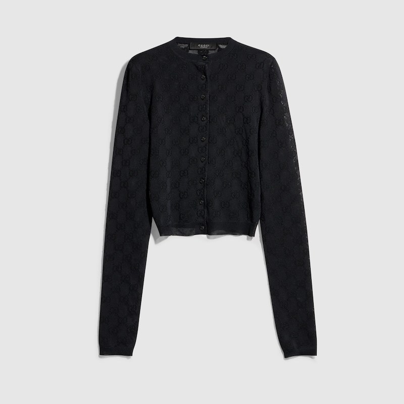Fine Crêpe Viscose Cardigan Fine Crêpe Viscose Cardigan