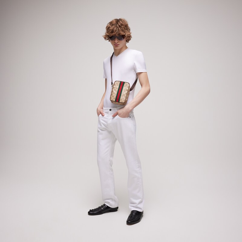 Gucci Cotton Denim Pants | Thumbnail 2