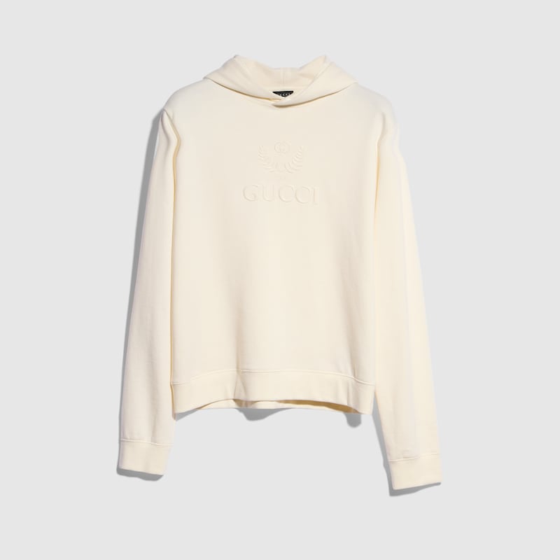 Gucci Cashmere Jersey Sweatshirt With Embroidery