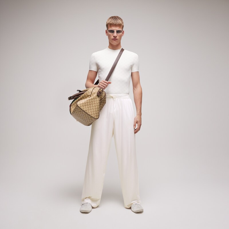 Gucci Technical GG Jacquard Fabric T-shirt | Thumbnail 2 Gucci Technical GG Jacquard Fabric T-shirt | Thumbnail 2