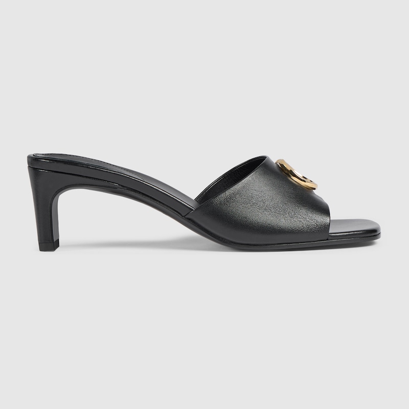 Slide Sandal With Double G Slide Sandal With Double G