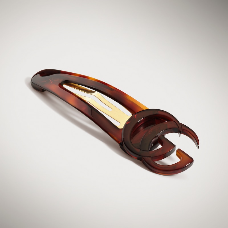 Gucci Hair Clip With Double G | Thumbnail 3 Gucci Hair Clip With Double G | Thumbnail 3
