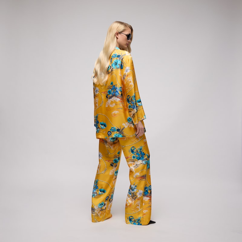 Gucci Printed Silk Twill Shirt | Thumbnail 3 Gucci Printed Silk Twill Shirt | Thumbnail 3