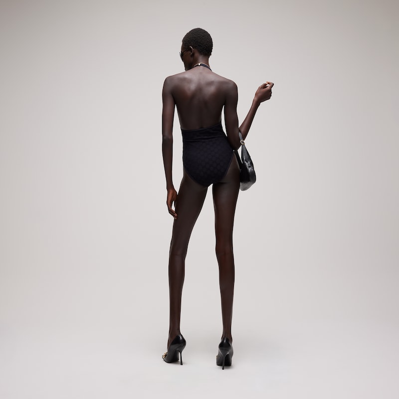 Gucci GG Stretch Jersey Bodysuit | Thumbnail 3 Gucci GG Stretch Jersey Bodysuit | Thumbnail 3