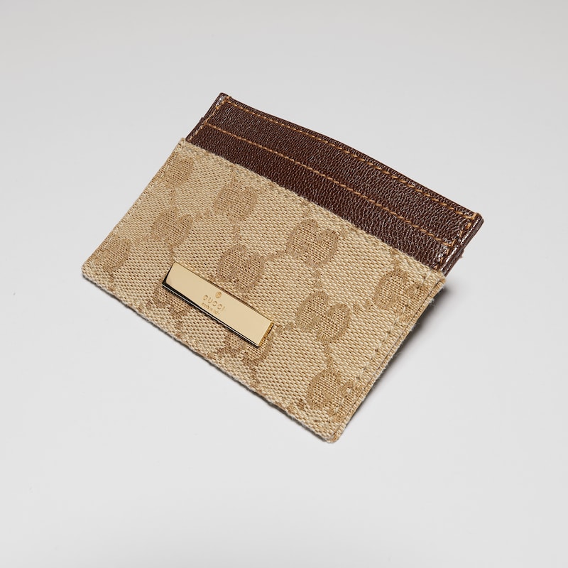 Gucci Card Case With Gucci Plaque | Thumbnail 3