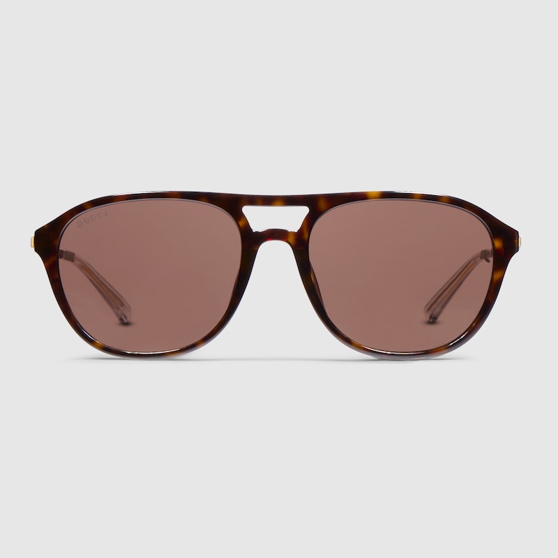 Gucci Specialized-fit Navigator Sunglasses