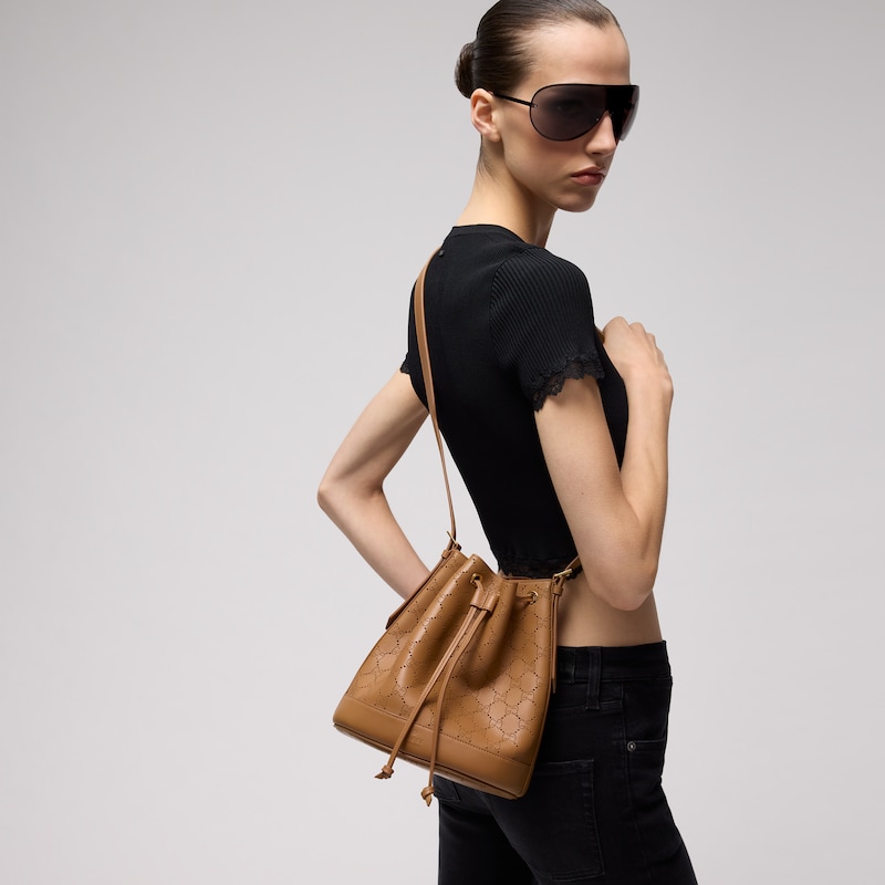 Gucci Venice Small Bucket Bag | Thumbnail 3 Gucci Venice Small Bucket Bag | Thumbnail 3