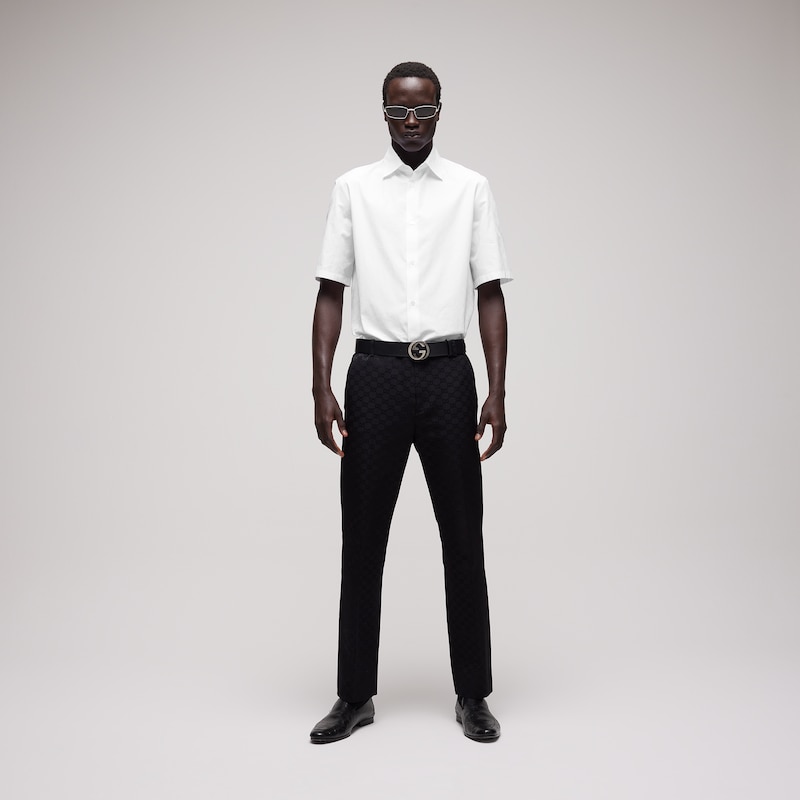 Gucci GG Cotton Poplin Shirt | Thumbnail 2 Gucci GG Cotton Poplin Shirt | Thumbnail 2