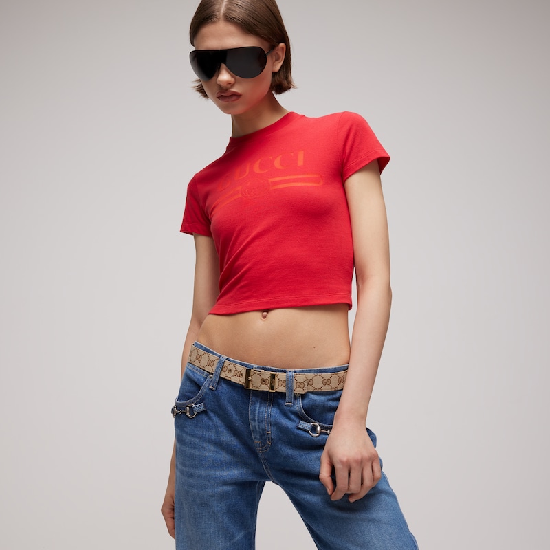 Gucci Belt With Squared Buckle | Thumbnail 3 Gucci Belt With Squared Buckle | Thumbnail 3